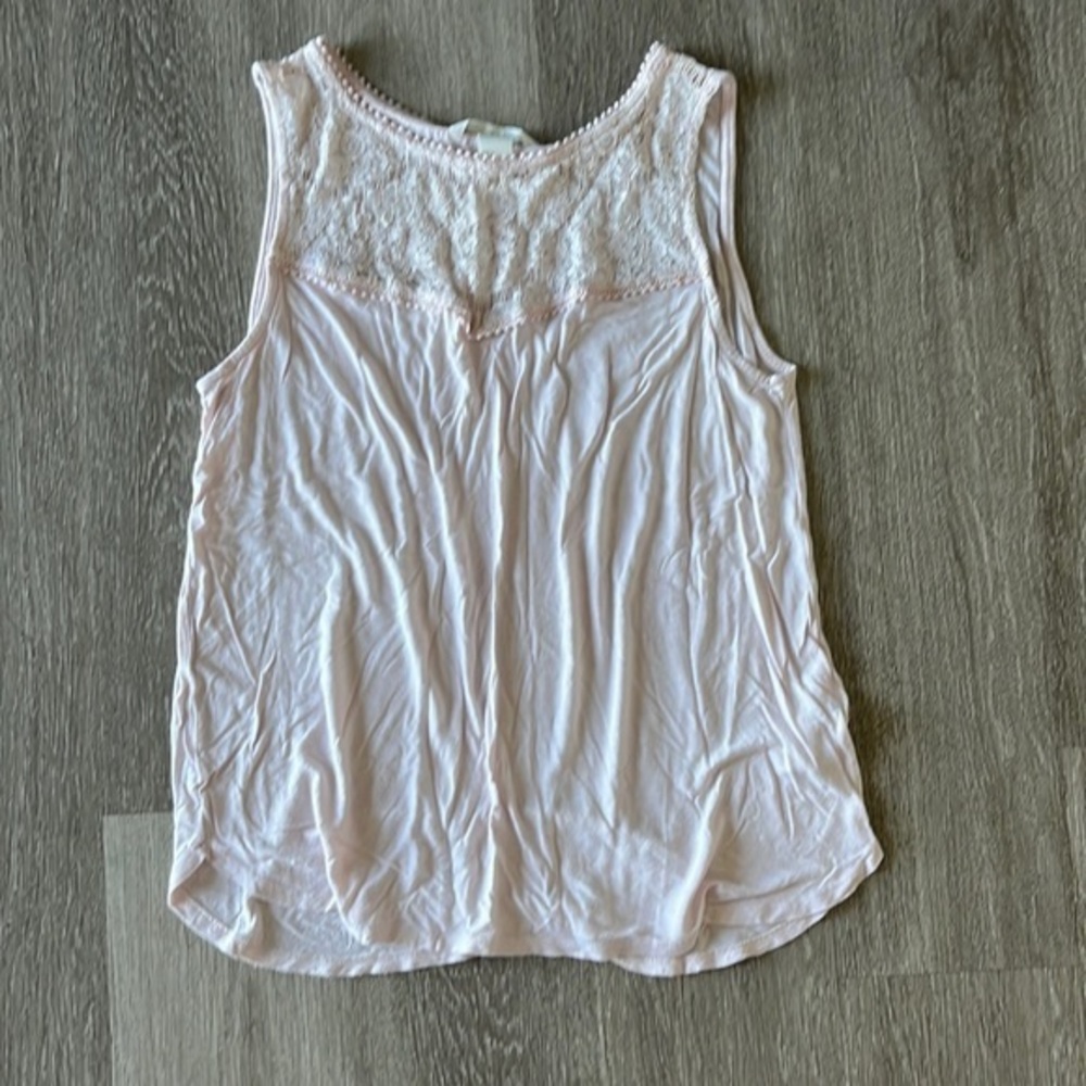 H&M Pale Pink Work Top